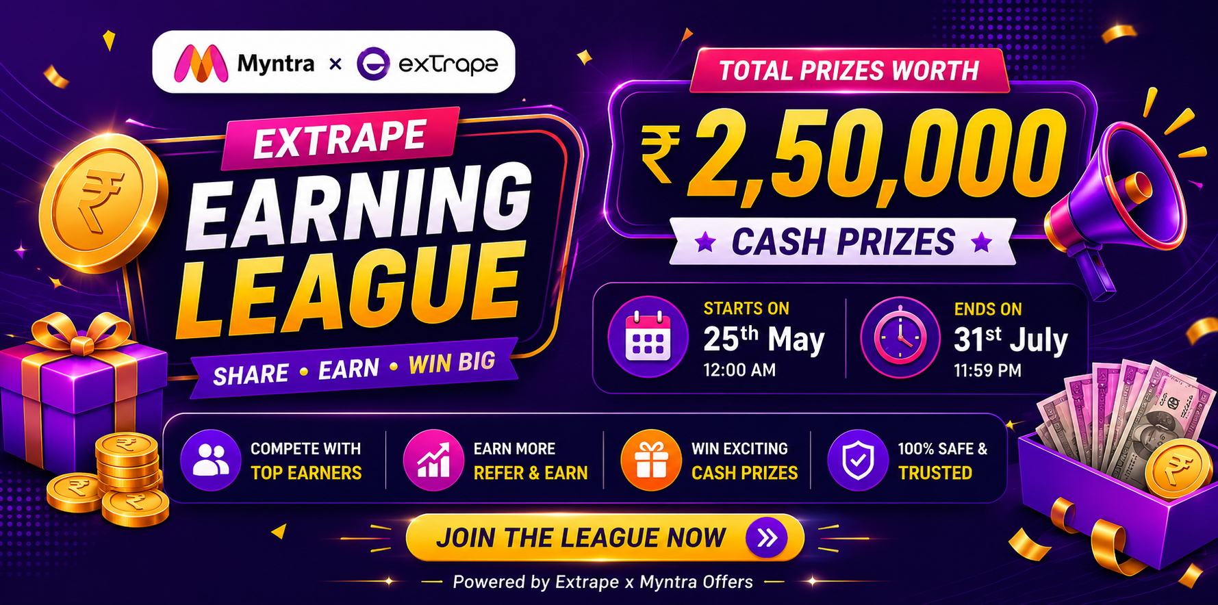 Powered by Extrape promotional banner
